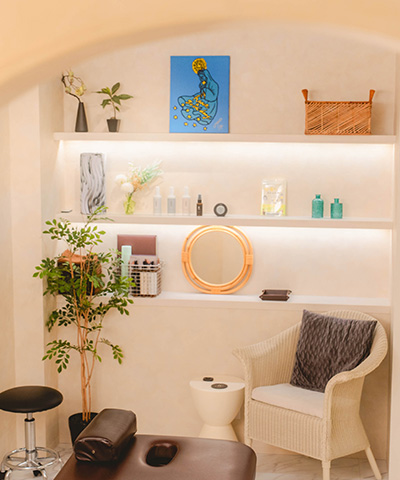 パナケアストレッチ店内の様子