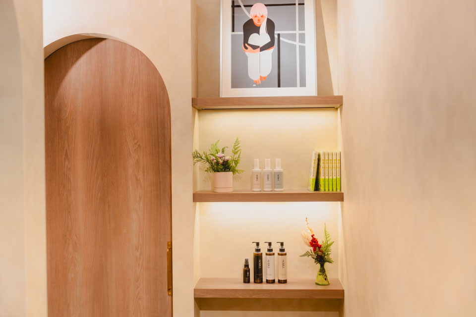 パナケアストレッチ店内の様子